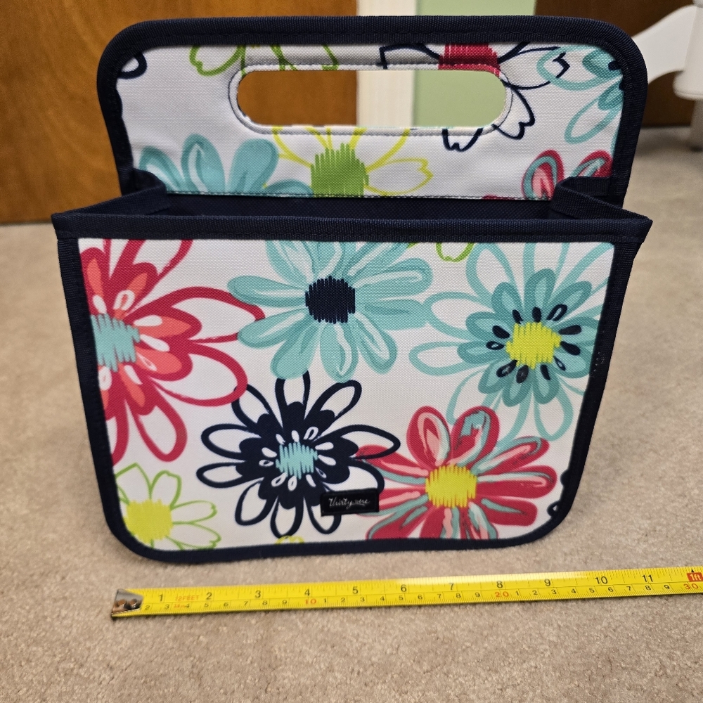 Thirty-One - Organizer (Daisy Pattern) - Floral Print- Double Duty - Picture 9 of 10